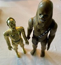 VTG-1978 KENNER Star Wars- Large Size Action Figures  12  C-3PO & 15  CHEWBACCA