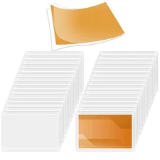 100 Pack 2.5x3.7" Laminating Sheets for Business Cards & IDs