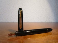 Füller Füllfederhalter Rex Gold 585 14K Kolbenfüller antik