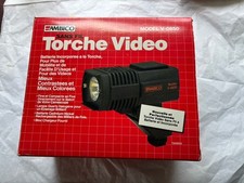 Rechargeable Video Camera Light by Ambico Model No. V-0850. See Photos for Model