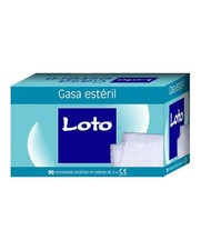 Indasec Loto Gasa Suave Hidrofila 100 Algodon 90 Uds