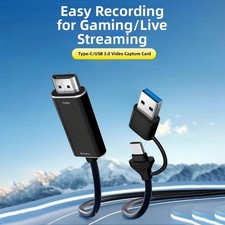 Lightweight for usb-c 4K for capture Card 1080P 60FPS for PS5 For Switch Tablet