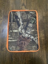 Mossy Oak 15.6" Camo Laptop tablet case Sleeve Used Orange