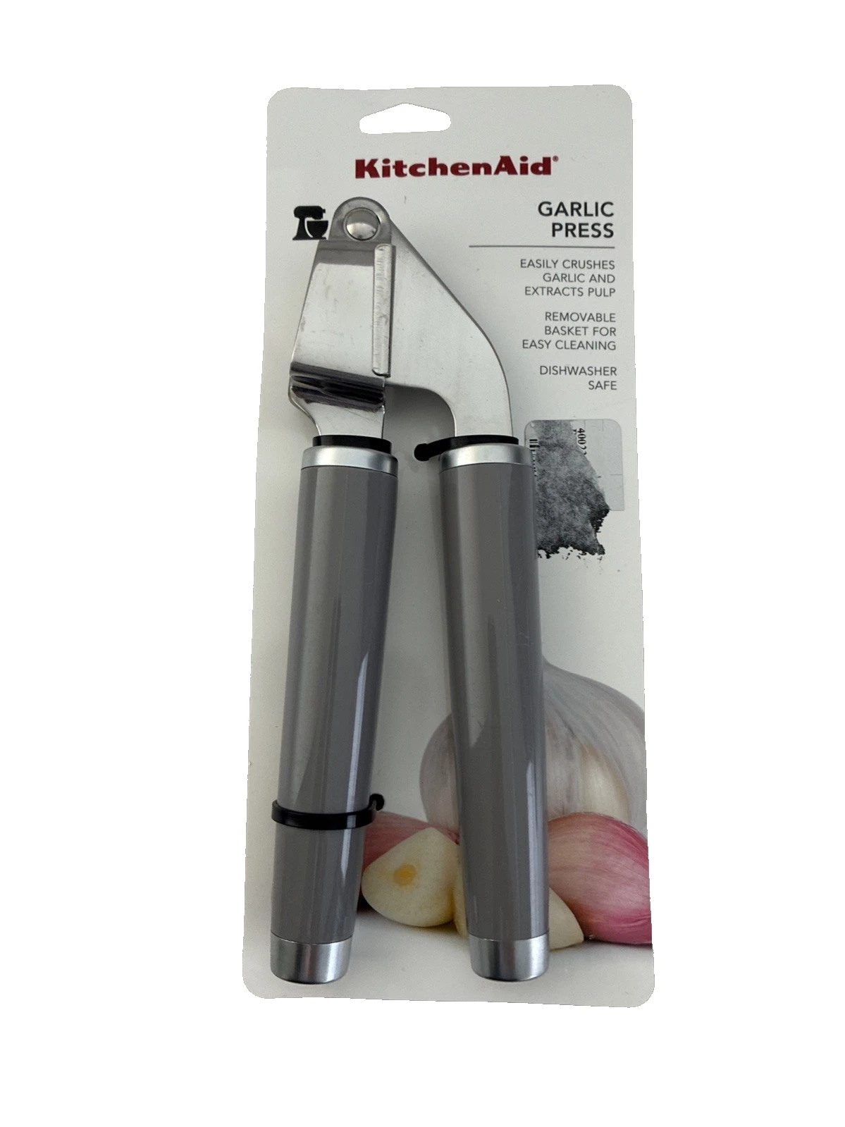New KitchenAid Garlic Press Light Gray HGSA