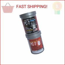 PC Products PC-7 Epoxy Adhesive Paste, Two-Part Heavy Duty, 1lb in Two Cans, Cha