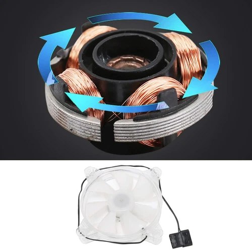 RGB-Gehäuselüfter Gute Wärmeableitung Geringes Geräusch Einfache Install KUI