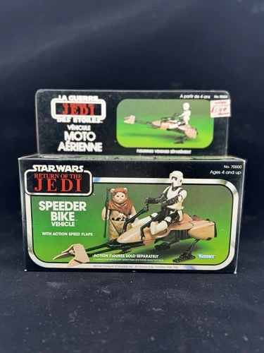 1983 Vintage Star Wars Return Of The Jedi Speeder Bike New With Box