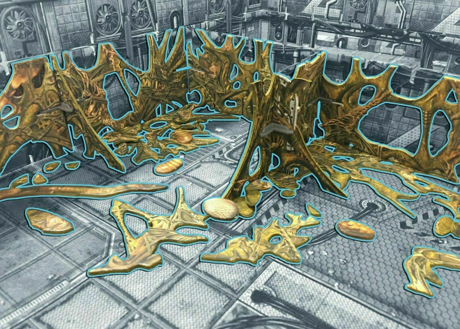 Модульная карта боевых систем Scifi Terrain Alien Infestation 40k Necromunda