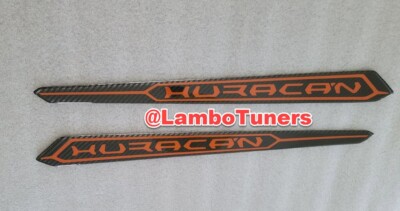 CUSTOM COLOR choice Lamborghini Huracan Carbon Fiber Door Sills threshold scuff 