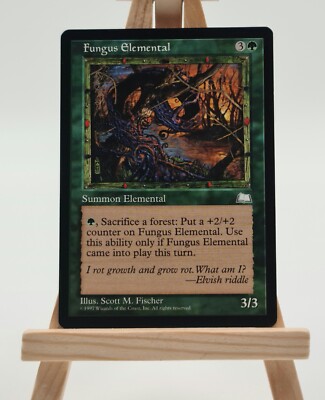 Fungus Elemental Weatherlight Magic Karte MTG englisch (Pilzelementar)
