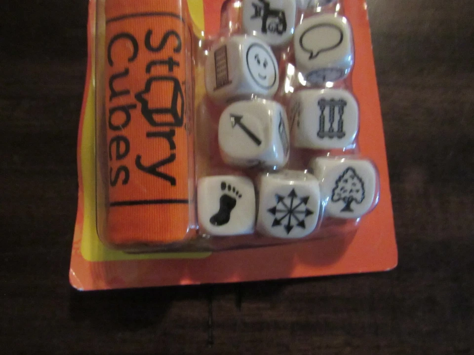 Rory's Story Cubes - GameWright - 2015 - Orange - 9 Story Cubes - Image 3 of 4