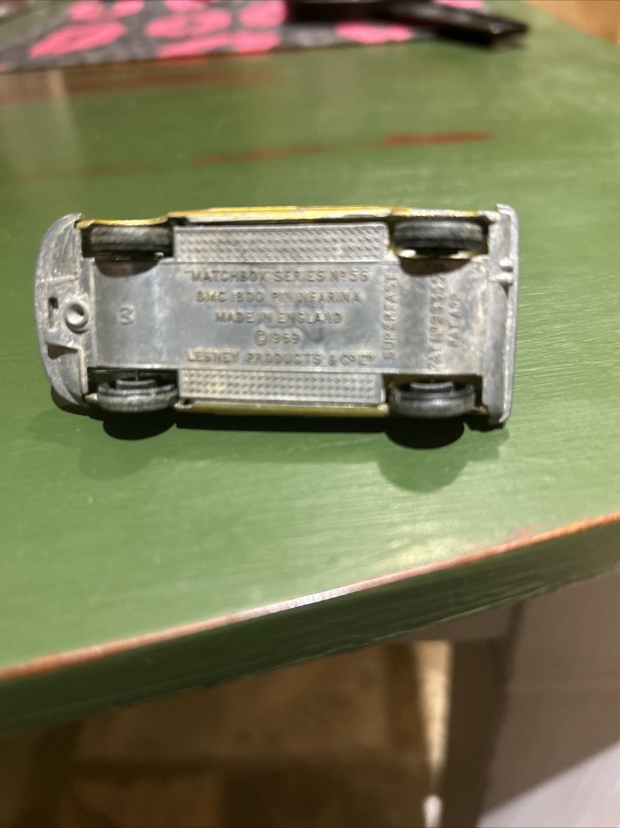 Boîte Reproduction Matchbox Superfast #56 - BMC 1800 Pinnfarina (1970-71) Type G - Neuf