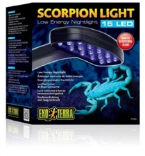 EXO TERRA SCORPION LOW ENERGY EFFICIENT NIGHT LIGHT 15 LED  HAGEN # PT2365