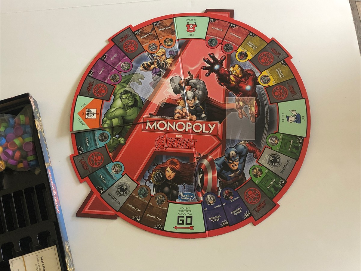 MONOPOLY MARVEL AVENGERS/モノポリー アベンジャーズ Monopoly MARVEL Avengers Golden Endgame Special Edition