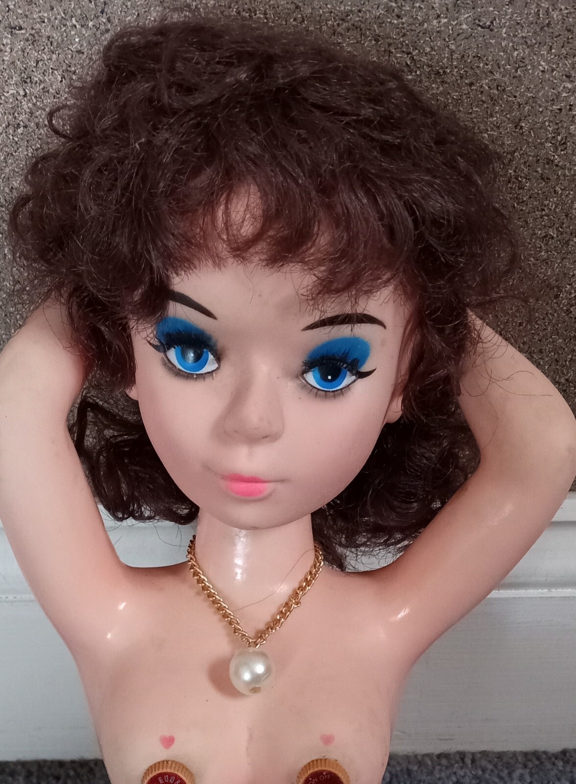 not-working-doll-am-radio-nipple-knobs-collectible-nude-dolly-vintage