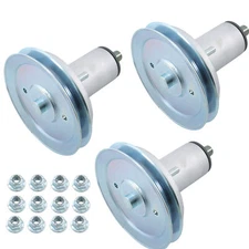 3 Pack Deck Spindle Assembly w/Pulley For Gravely Ariens 52" 51537200 51528000