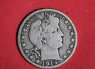 Estate  Find  1914-S Barber Half Dollar  #P27365