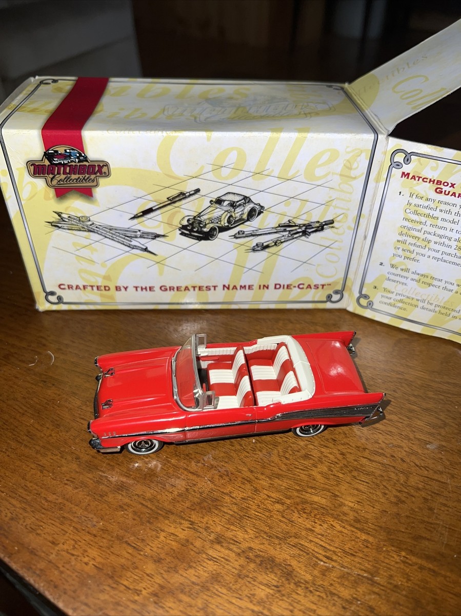 ミニカー MATCHBOX Chevrolet Bel Air Convertible Matchbox Car 1957 Royal Blue Chevrolet Bel Air Convertible 1