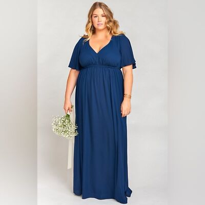 green emerald velvet dress GLS Empire Waist Long Prom Dress - Red - Xs main image 1