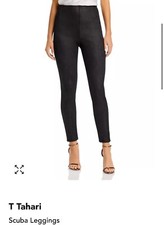 Sanctuary Carnaby Faux Leather Kick Crop XL Leggings MSRS 99.00