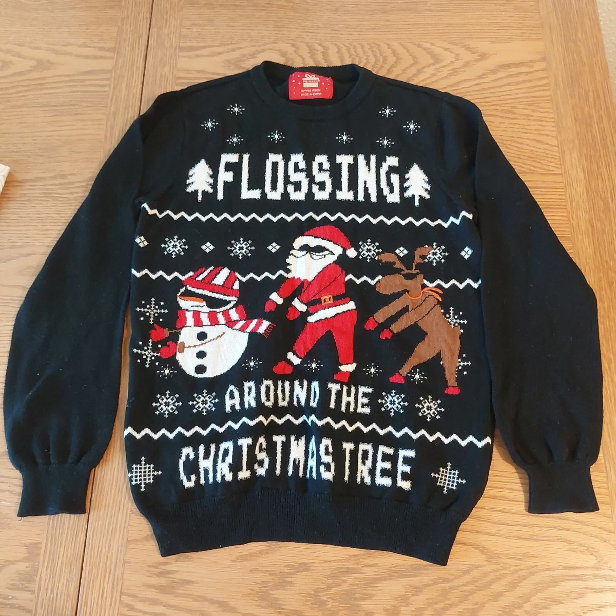 Flossing christmas best sale jumper