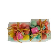 Speckled Easter Egg Foam Decorative Pastel Set of 2 Boxes Craft Supply Filler