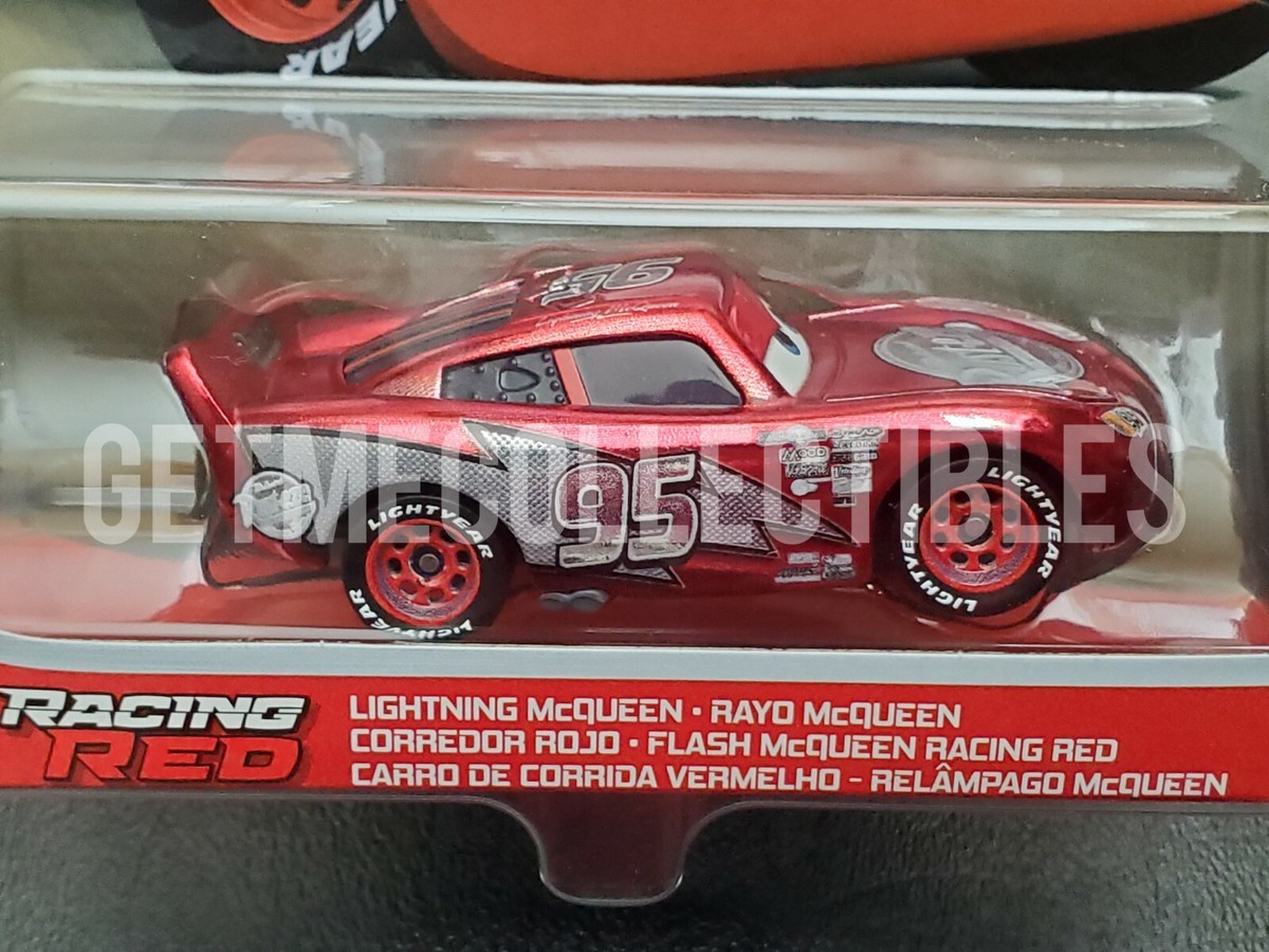 DISNEY PIXAR CARS RACING RED LIGHTNING MCQUEEN METAL 2021 SAVE 6
