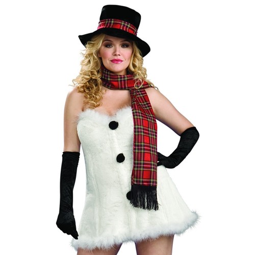 Sexy Snowman Costume Plus Size Christmas Fancy Dress 82686176538 | eBay