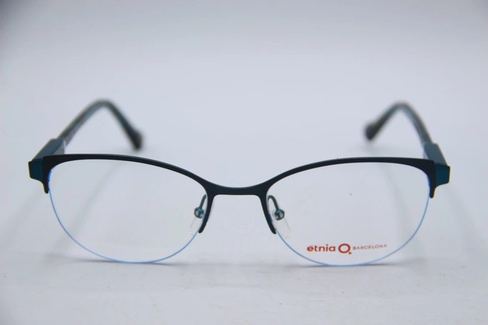 NUEVAS GAFAS ETNIA BARCELONA MARGRETHE TQ VERDE AZULADO HABANA MONTURAS AUTÉNTICAS 54-19 Foto 2 de 4