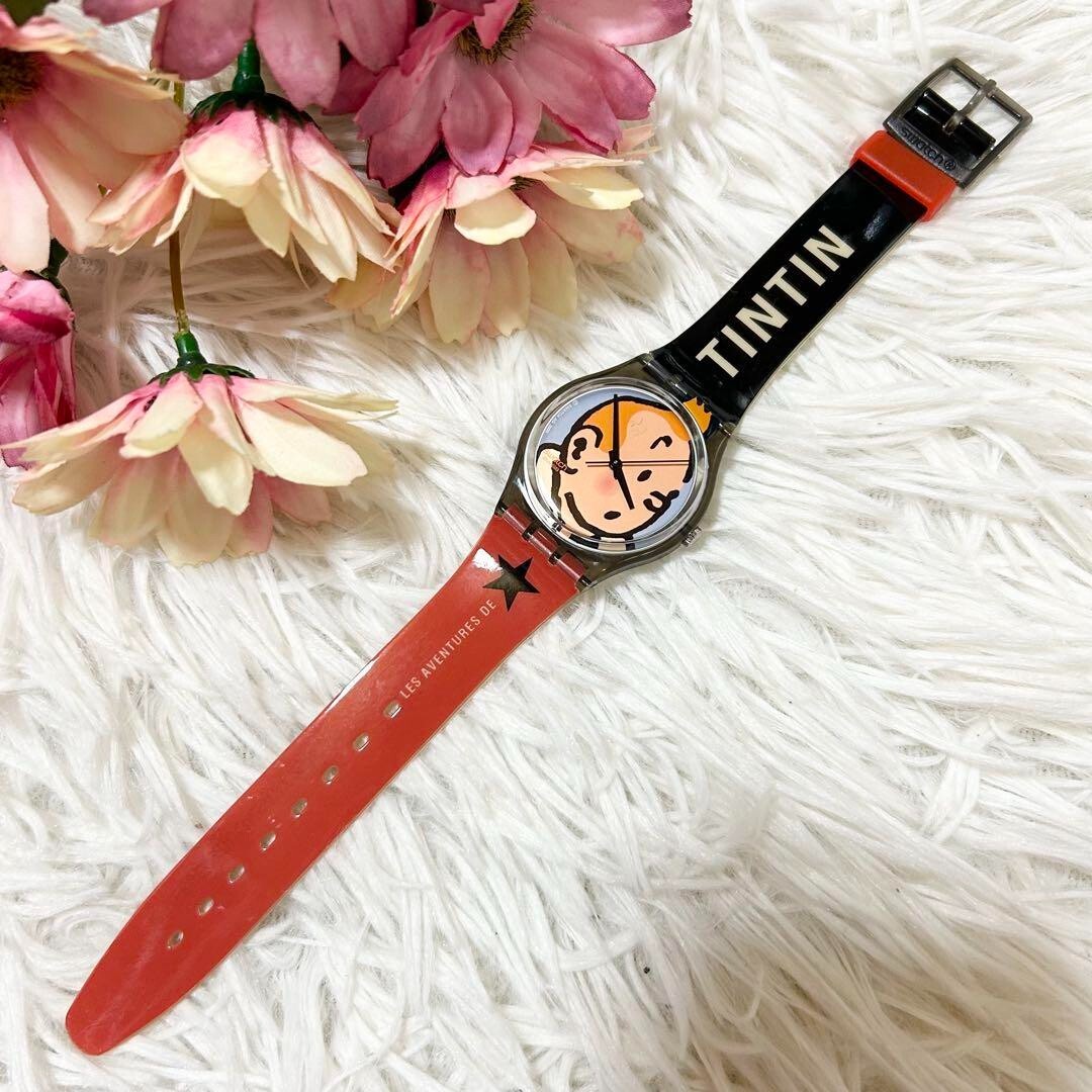【不動】swatch スウォッチ TINTIN タンタン 時計 Swatch Tintin | eBay