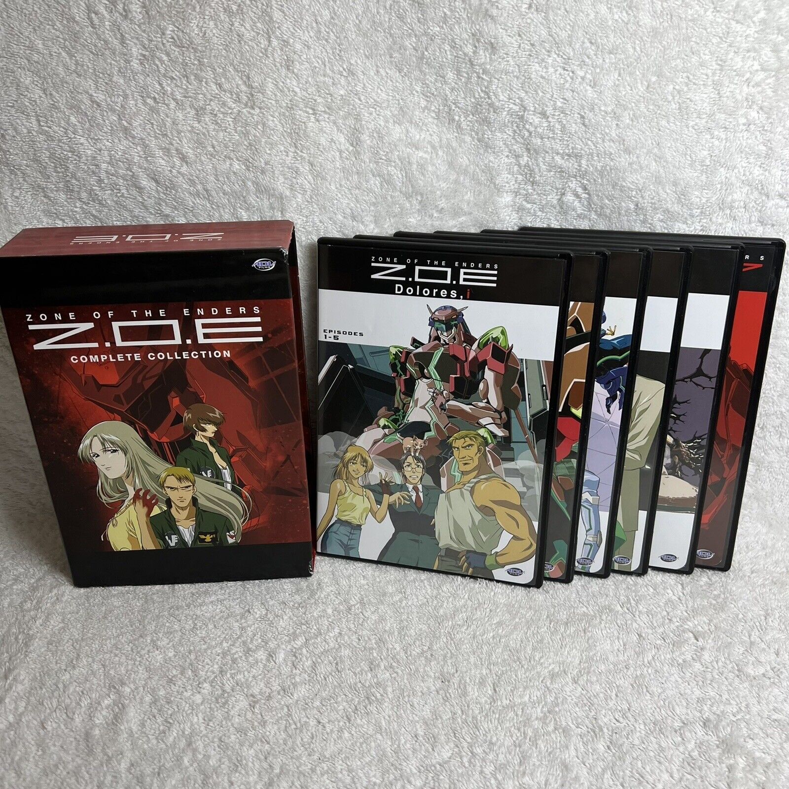 Zone of the Enders - The Complete Collection (DVD, 2006, 6-Disc Set) for  sale online