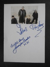 Tito+Tarantula Autogramme signed 15x21 cm Karteikarte mit Magazinbild