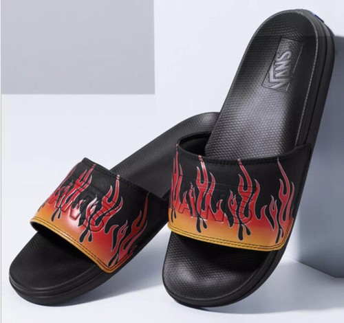 Vans Reflective Red Flame La Costa Red 