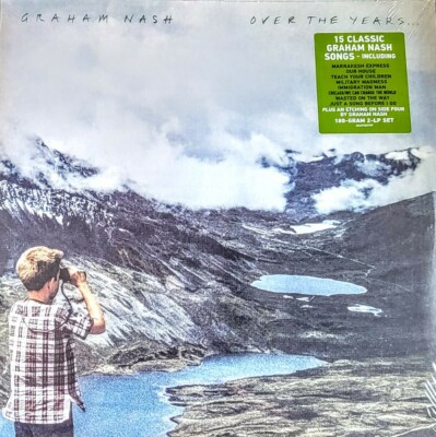GRAHAM NASH - OVER THE YEARS - 180-GRAM VINYL 2-LP SET '' NEW, SEALED ''