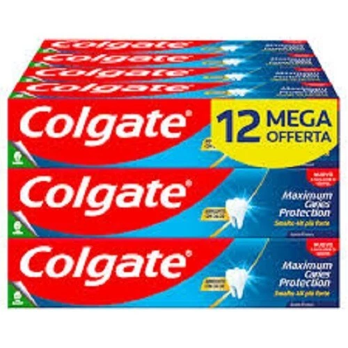 12 PZ DENTIFRICIO COLGATE PROTECTION MAXIMUM CARIES PROTEZIONE CARIE 100ML