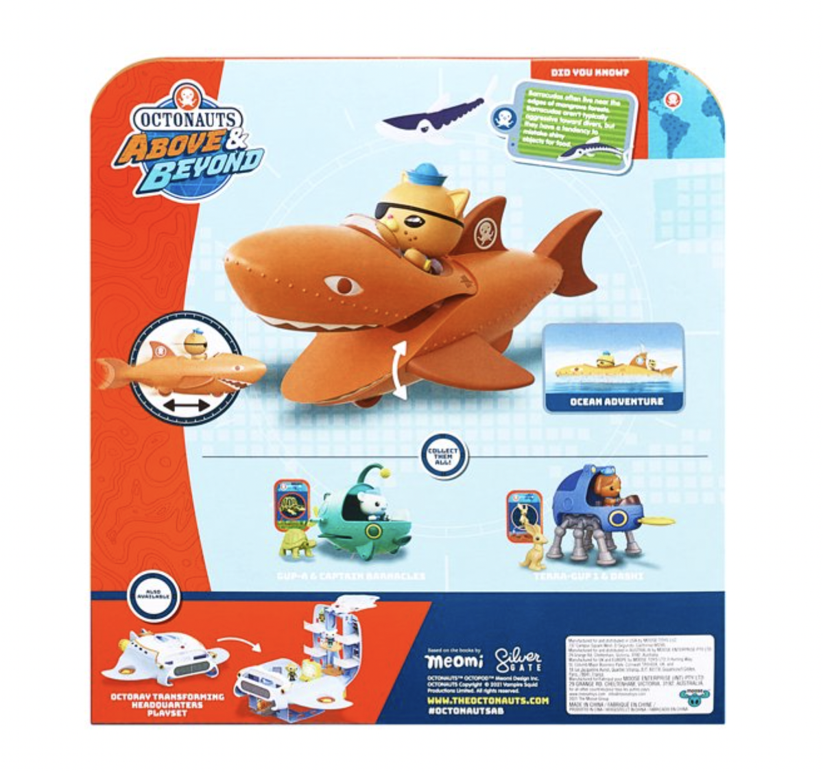 Octonauts Gup B Adventure Pack Octonauts Kwazii Gup B Adventure