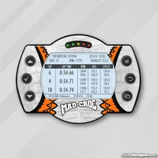 MAD-CROC STYLE GEL STICKER FOR UNIPRO UniGo - KARTING