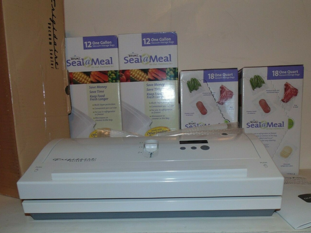 frigidaire vacuum sealer bags