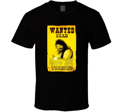Cactus Jack Mick Foley Yellow Poster 