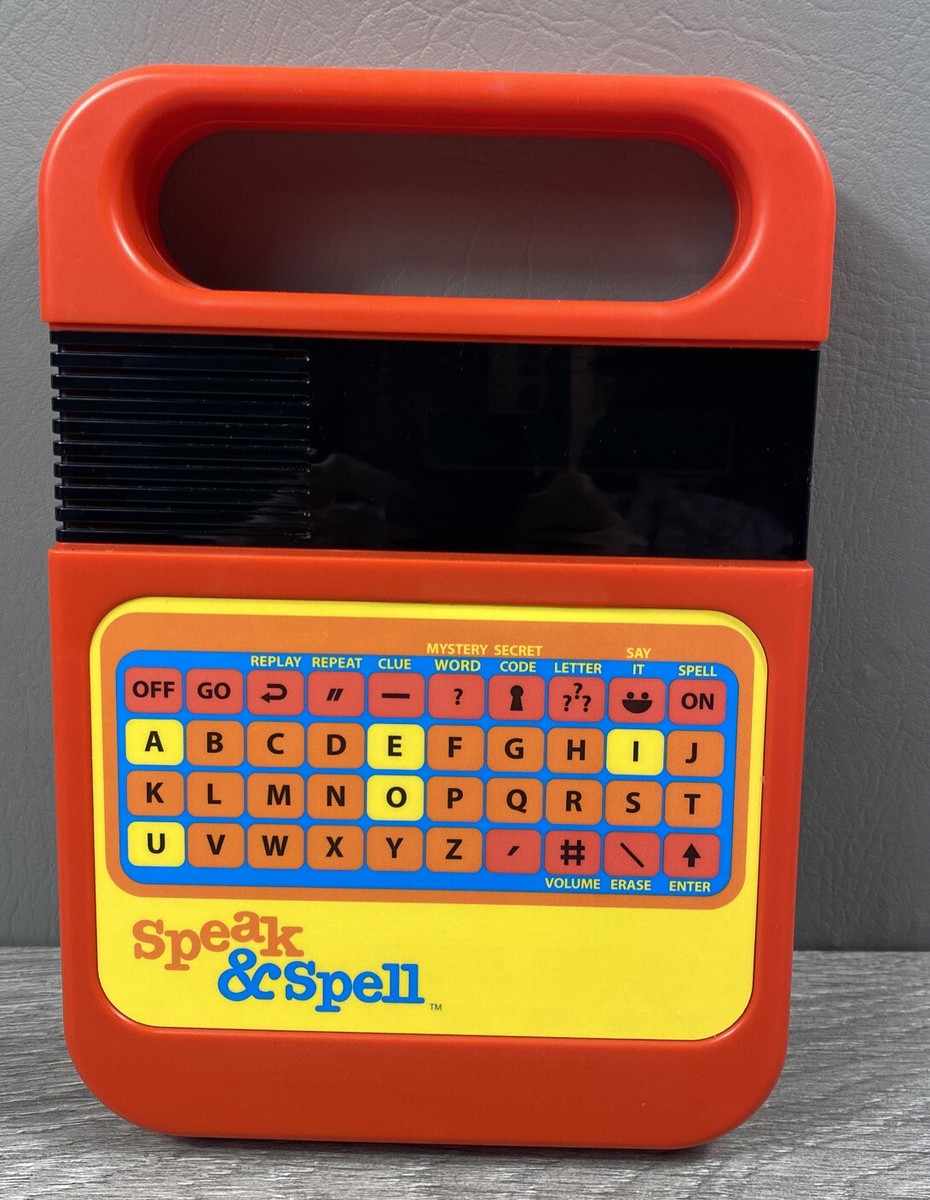 Texas Instruments Speak & Spell スピーク スペル スピーク＆スペル Speak & Spell テキサス・インスツルメンツ社