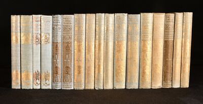 1898-24 20vol Medieval Towns Illustrated First Edition Mixed Editions