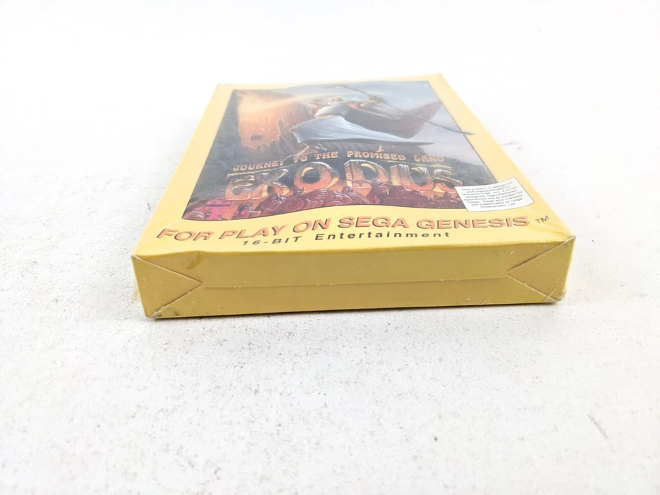 Exodus: Journey to the Promised Land (Sega Genesis)  SEALED Wisdom Tree - Image 3 of 4