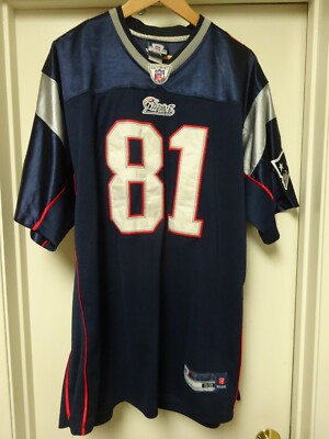 Authentic NFL New England Patriots Randy Moss Reebok Jersey 52