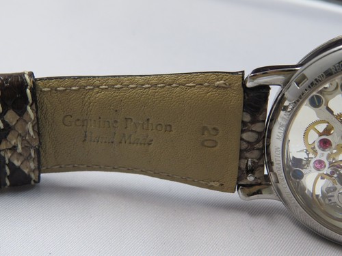 KRIEGER SKELETON K7007 stainless steel Watch. Limited Edition 395 / 2000. BOXED - Picture 14 of 20