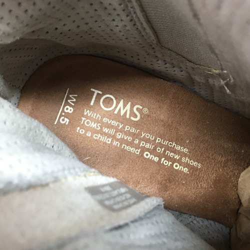 Stivaletti Toms donna 8,5 Maiorca grigio casual punta aperta blocco comfort - Foto 14 di 18