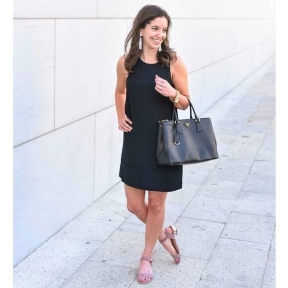 Leith Sleeveless Racerback Shift Dress XS eBay