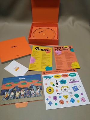 BTS Butter CD Peaches Version Album Open Box | eBay