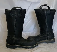 Honeywell Pro Series 5050B Crosstech Black Leather Firefighter Bunker Boots