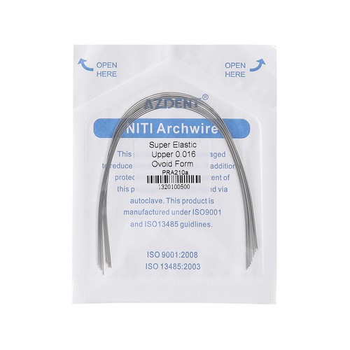 AZDENT Dental Orthodontic Super Elastic Niti Arch Wire Round Ovoid Form - Picture 17 of 22