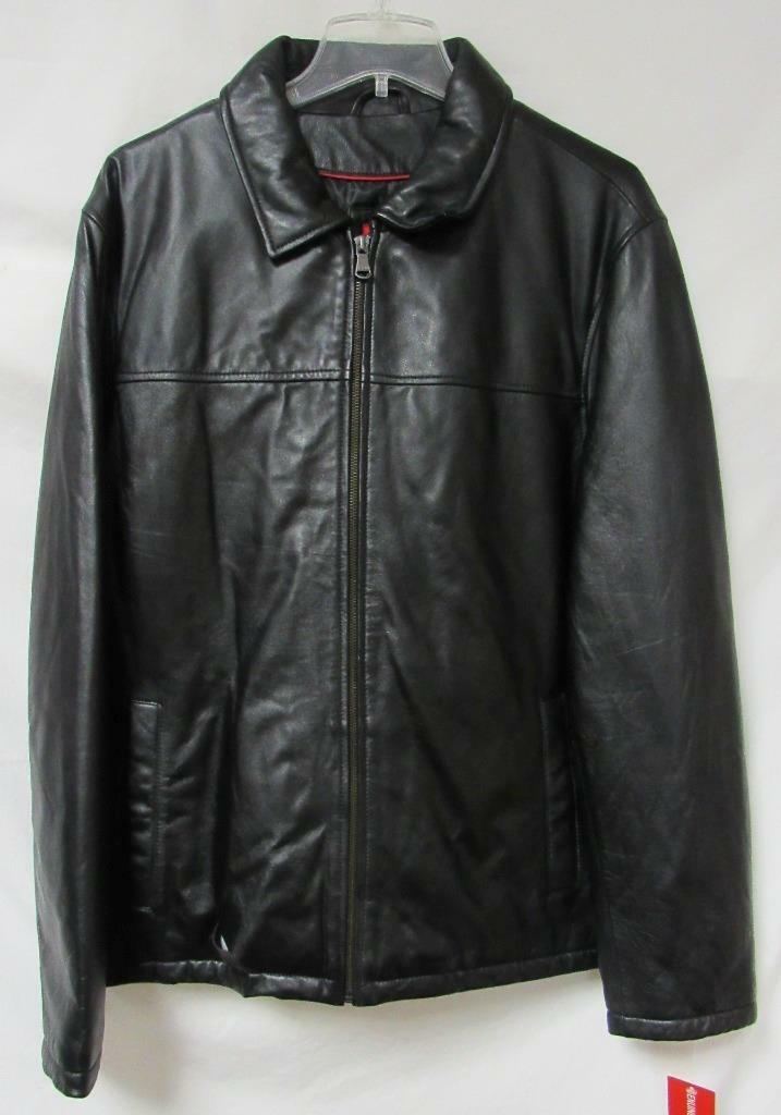 IZOD Men's Size X-Large Genuine Lambskin Leather Jacket B1 587 | eBay